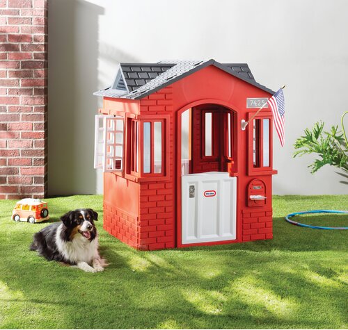 Little Tikes Cape Cottage 3.56' X 2.92' Playhouse & Reviews | Wayfair